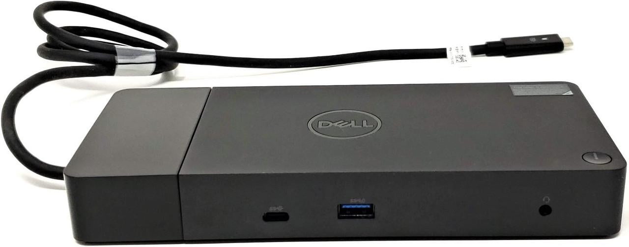 Restored Dell WD19 130W Docking Station (with 90W Power Delivery) USB-C, HDMI, Dual DisplayPort, Black (Refurbished)