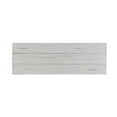 thumbnail image 5 of Rectangular Dining Bench with X Shaped Pedestal Legs White, 5 of 6