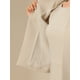 thumbnail image 5 of Conjunto de vestido de dos piezas Inspire Chic para mujer, vestido sin mangas y blazer corto en color beige, 5 of 6