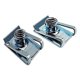 thumbnail image 2 of 10 clips tipo U de acero para muelles de coche M4/M5/M6/M8 con rosca de 8 mm, 5 mm, 6 mm y 4 mm para tuercas de láminas para automóviles, motocicletas, scooters, ATV y ciclomotores., 2 of 5