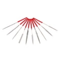 thumbnail image 4 of 10 Pcs Fret Nut Saddle Slot Pickguard Grinding Files Set Luthier Repair Tool for Guitar Violin, 4 of 8