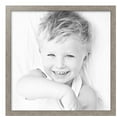 thumbnail image 2 of ArtToFrames 24" x 24" Silver Picture Frame, 24x24 inch Silver MDF Poster Frame (WOM-4642), 4 Pack, 2 of 7