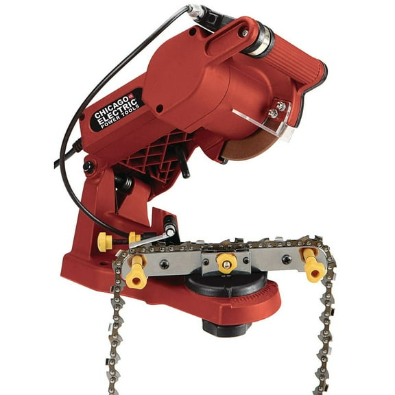 chicago electric electric chain saw sharpener by chicago pneumatic