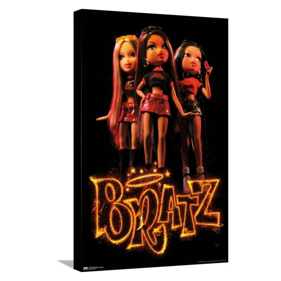 Bratz: Scream - Group Canvas Wall Poster, 14.725" x 22.375"
