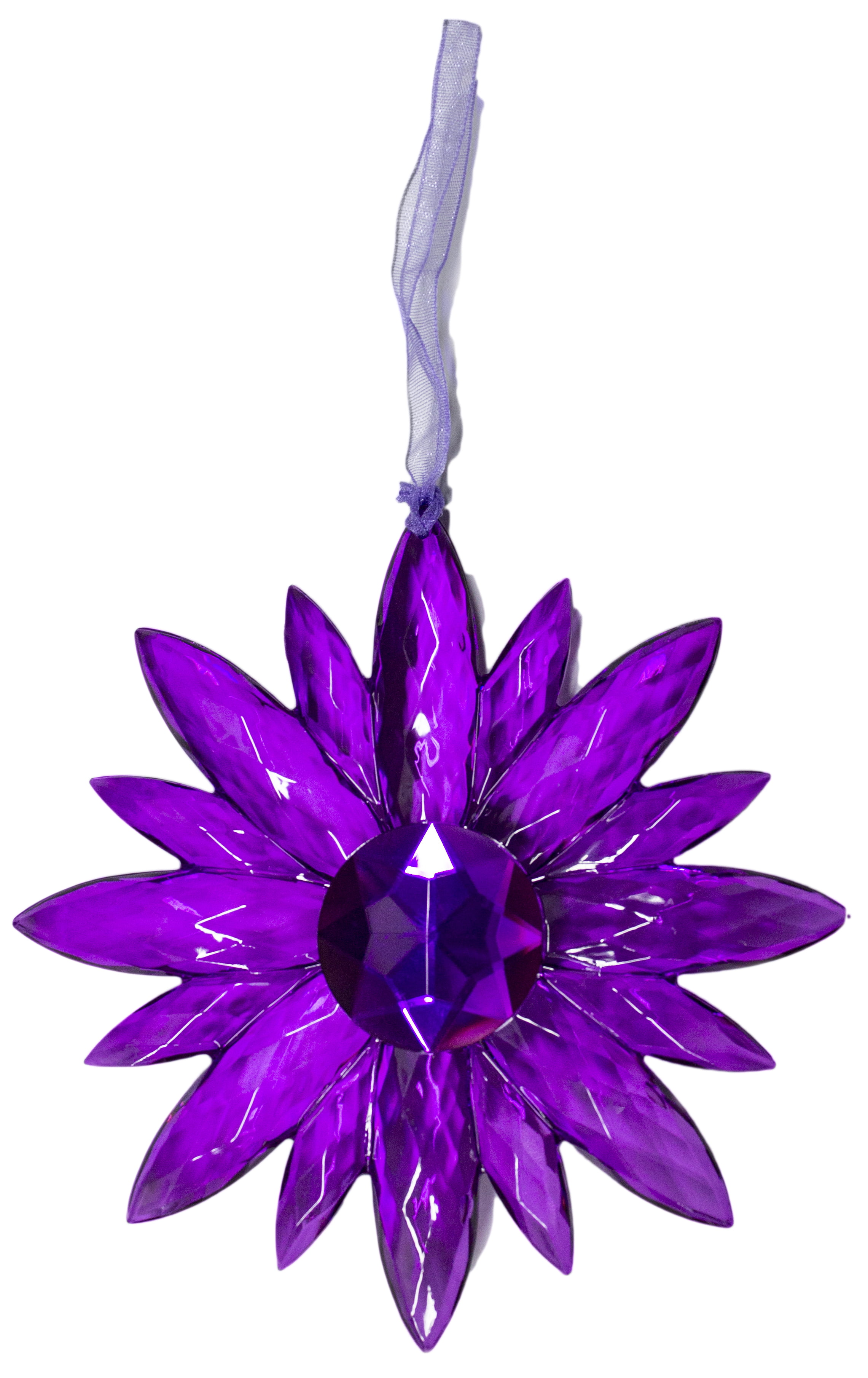 Crystal Expressions Small Jewel Flower Ornament 