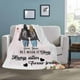 thumbnail image 2 of LHSHID Personalized Blanket Throw sisters forever always sisters forever friends Blanket Birthday Blanket for Sister Women Girl, 2 of 4