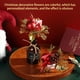 thumbnail image 5 of Cateissary Navidad flores artificiales rama plástico decoración guirnalda granja boda pared jardín Navidad árbol cumpleaños Type2 NO2 Cateissary CBP443255, 5 of 6