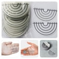 thumbnail image 2 of icolorfuled 50pcs Hair Extension Pads Scalp Protector Heat Shield Guards, 2 of 7