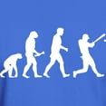 thumbnail image 3 of CafePress - Baseball Evolution Dark T Shirt - Men's Classic Graphic Cotton T-Shirt, 3 of 4