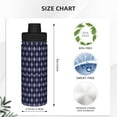 thumbnail image 3 of Fotbe Purple and Blue Squares Pattern 18 Oz Sports Insulated Kettle Vacuum Cup Stainless Steel Travel Mug Cup Thermal Flask,Insulated Kettle for Cycling Gym Basketball Outdoor, 3 of 7