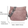 thumbnail image 3 of Aueoeo Vegan Leather Crossbody Bags for Women, Crossbody Purse with Strap Zipped Handbag Shoulder Bag, 3 of 6