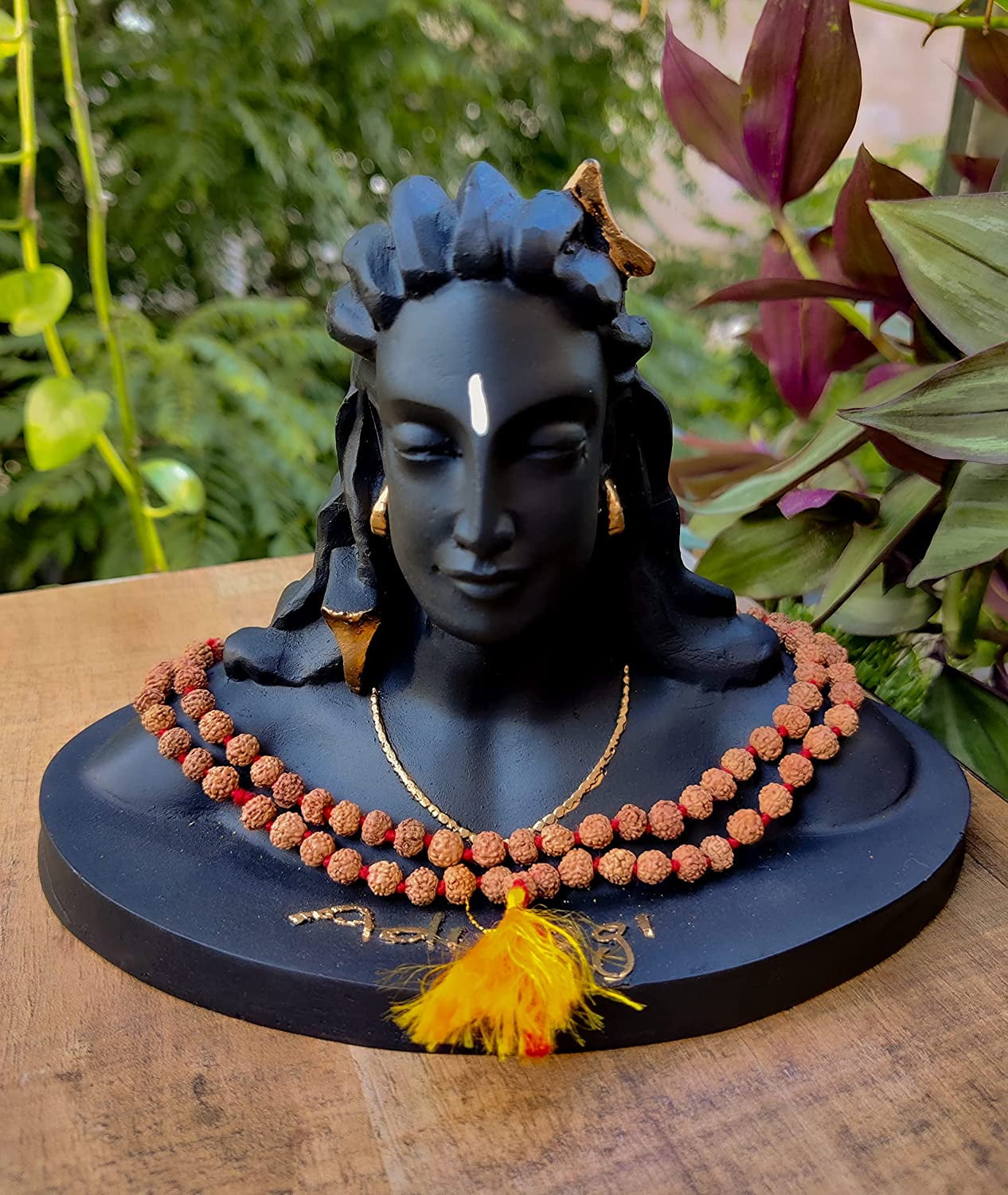 WC_Adiyogi Statue| Lord Shiva Idol for car Dashboard | Mahadev Idol Shiv Murti Shankara Pooja & Gift Showcase Decoration Items for Home Decor, Temple Puja Adiyogi Statue for Car