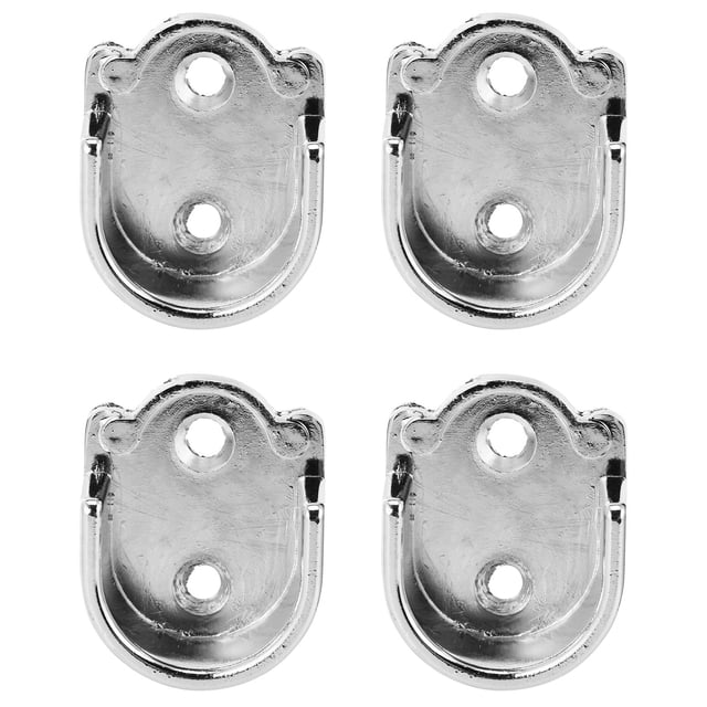 FOMIYES 4Ud De Barra En U Para Y Closet Con Plata