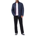 thumbnail image 2 of CHAQUETA PUFFER QUILTED CON CREMALLERA Y CUELLO ALTO PARA HOMBRE INSPIRAR CHIC COLOR SÓLIDO INVIERNO TALLA M AZUL OSCURO, 2 of 6