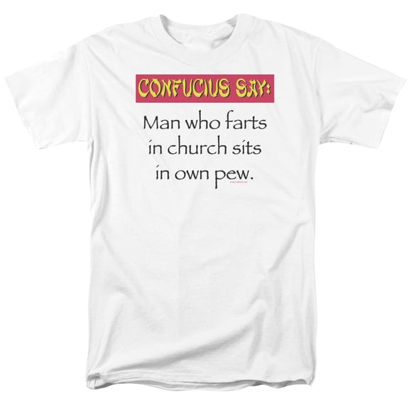 - Confucius - Short Sleeve Shirt - XXXX-Large