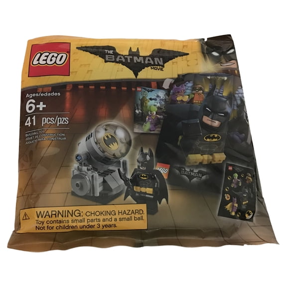 LEGO - The LEGO Batman Movie - Bat Signal Accessory Pack with Minifigure, Sticker Sheet, and Movie Poster 5004930 (2017) 41 pcs.