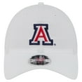 thumbnail image 2 of Men's New Era White Arizona Wildcats Active Ripstop 9TWENTY Adjustable Hat, 2 of 5