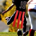 thumbnail image 4 of WEUVEB Red Nylon Flag Football Bands for Teens and Adults Outdoor Use, 4 of 8