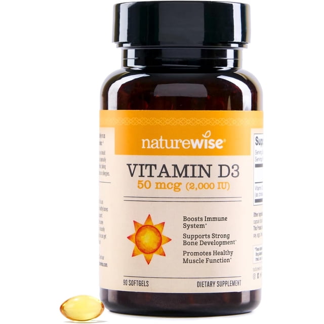 NatureWise | Vitamina D3 2000 IU 90 CAPS