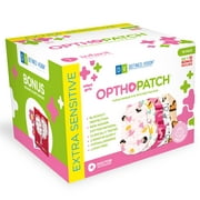 Opthopatch Eye Patches for Infants - Girls' Design [Series II] - 70 count + 2 Reward Charts