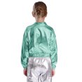 thumbnail image 4 of Doomiva Ensemble de Performance Jazz Moderne pour Garçons et Filles Vêtements de Danse de Rue Hip Hop 2 Pcs Vert 14, 4 of 5