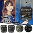 thumbnail image 3 of PVCS Wooden Hanging Mini Blackboard Message Writing Board Mini Creative Small Listing, 3 of 7