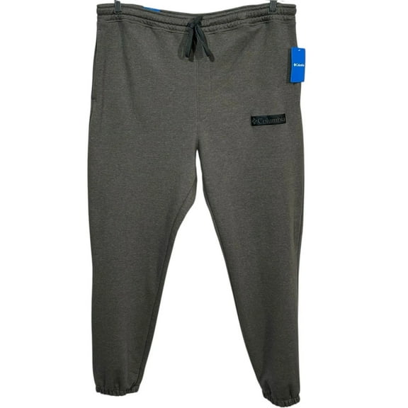 Columbia Men’s Trek Fleece Jogger Pants Size 2X (41x32") Gray Regular Fit
