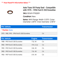 thumbnail image 2 of Auto Trans Pump Seal - Compatible with 1975 - 1996 Ford E-350 Econoline 1976 1977 1978 1979 1980 1981 1982 1983 1984 1985 1986 1987 1988 1989 1990 1991 1992 1993 1994 1995, 2 of 2