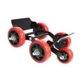 thumbnail image 4 of Carretilla elevadora para neumáticos pinchados, herramienta de transporte resistente para triciclo y motocicleta Negro, 4 of 8