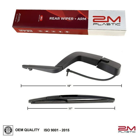 Rear Wiper Arm & Blade for GMC Acadia 2007-2012 Saturn Outlook 2007-2010