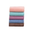 thumbnail image 2 of Juego de toallas de mano de algodón de colores de 5 - Toallas absorbentes para baño, hotel y gimnasio - 30x14 pulgadas, 2 of 6