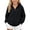 Black, variant on Abcomgle Zip Up Hoodies for Girls Size 10-12 Fleece Full-Zip Jacket for Girls Cute Loose Sweatshirt for Teen Girls Fashion Winter Hooded Hoodies for Girls with Pockets