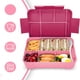 thumbnail image 3 of Fiambrera Bento sin BPA para niños y adultos, lonchera con 5 compartimentos, lonchera para niños a prueba de fugas, lonchera para mujeres apta para microondas y lavavajillas, 3 of 5