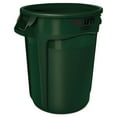 thumbnail image 3 of Rubbermaid Commercial Products Round Brute Container, Plastic, 32 Gallon, Dark Green, 3 of 4