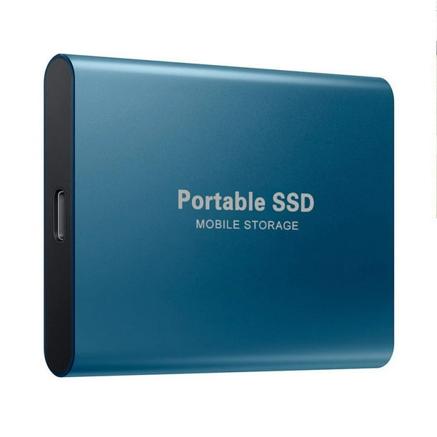 Mobile Drive Portable SSD 1TB USB 3.1 Hard Drive for OS/ PS4/PS4 pro/Xbox one - Blue - Walmart.com