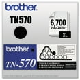 thumbnail image 2 of Brother Genuine High Yield Toner Cartridge, TN570, Replacement Black Toner, Page Yield Up To 6,700 Pages, 2 of 2