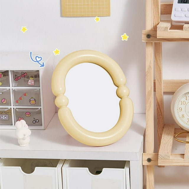 Feltree Candy Mirror High Value Foldable Wall Mounted Multifunctional Desktop Makeup Mirror HD Dormitory College Style Makeup Mirror