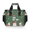 thumbnail image 7 of FORMRS Insulated Cooler Bag 24 Cans Capacity Soft Leakproof Lunch Box with Side Pockets, Christmas Santa, 7 of 7