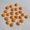 Orange, variant on U8MO 100X Porcelain Flat Bead Gardening Glass Stone Fish Tank Decor Kid Toy DIY-Mixed-100pcs
