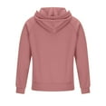 thumbnail image 4 of Caqnni Christmas For Men Zipper Hoodie Pullover for Men Sweat Jacket Loose Fit Sport Sweatshirts Cargo Jacket Coats for Outdoor Workout Gym Sports Running (3XL,Pink), 4 of 4
