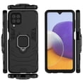 thumbnail image 5 of Funda para Samsung Galaxy A22 4G con Soporte Anillo Giratorio 360° y Protección Resistente a Golpes y Caídas, 5 of 5