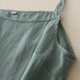 thumbnail image 3 of Vestidos Casuales Para Mujer, Blusas De Mujer De Moda Camisola de cuello redondo con bordado de imitación de lino para mujer, estilo moderno, 3 of 3