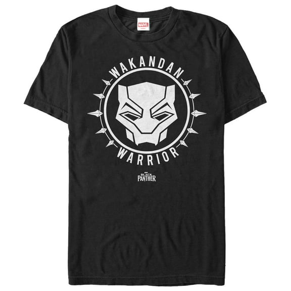 Men's Marvel Black Panther 2018 Wakanda Mask Graphic Tee Black 5X Large