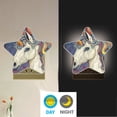 thumbnail image 4 of WOBOGO Colorful Unicorns LED Star Night Light 0.2 Watt Wall Plug Dusk to Dawn Auto Switch Adjustable Brightness Soft White Light, 4 of 6