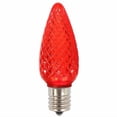 thumbnail image 1 of Vickerman XLEDC93-25 Ampoule de Remplacement LED Rouge Facettée C9 0.45 watt, 1 of 1