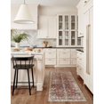 thumbnail image 3 of Chris Loves Julia x Loloi Jules Collection Area Rug JUL-01 Merlot/Multi 3'-6" x 5'-6", 3 of 8