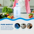 thumbnail image 2 of 1 Set of Reusable Water Jug Handheld Water Jug Portable Water Container Outdoor Hiking Water Bottle(5L), 2 of 8