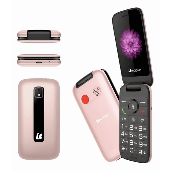 Celular Para Adultos Mayores Bmobile C41 Carterita 4g Abrir Y Cerrar Boton Sos Marcacion Rapida Camara Radio Lamparita