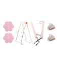 thumbnail image 2 of Kitchen And Cooking Clips Pads 6 Sets Ironing Bowl Gloves Clips Ironing Kitchen，Dining Bar dishwasher apron waterproof for restaurant with sleeves, 2 of 8