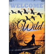 "Welcome Wild" Painting Print on Wrapped Canvas